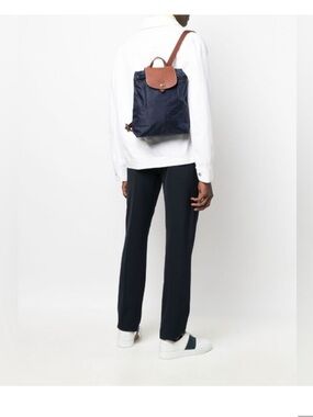 Longchamp Le Pliage Backpack Navy